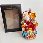 Christopher Radko Santa Nap Sleep Chair     holiday Break    Christmas Ornament 2016