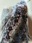 Nautica Women s Fleece Pajama Set 2-piece  Gray Top Blue Pattern Pant Size Small