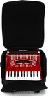 Hohner Hohnica 1303 12 Bass Piano Accordion - Pearl Red