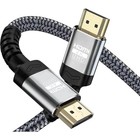 1 Pcs 4k 8k Hdmi Cable 2 1 High Speed Gold Plated Braided Lead 1080p 3d Hdtv Uhd