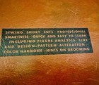Vtg 1940s White Sewing Machine Co  Instructional Book Illustrated 11x8 5   