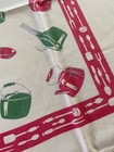 Vintage Startex Kitchen Towel  32 X 26 Kettle Toaster Utensils