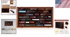 Model Train Display Cabinet - Wall Mountable - Uv Protection