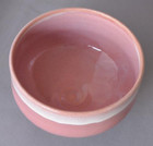 Kiyomizu Ware Matcha Bowl Pink Glaze Rinzan Kiln Japanese Chawan Japan