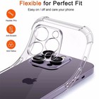 Transparent Phone Case For Iphone 16 15 14 13 12 11 Pro Max Protective Cover Lot