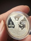    1987 Mexico Libertad Proof 1 Oz Silver 0 999 With Original Box And Coa    