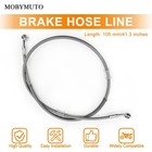 Motorcycle Hydraulic Braided Brake Line  Stainless Steel Brake Hose  Universa   