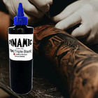 Dynamic Tattoo Ink 8oz     Extra Dark Triple Black Formula For Professional Artist