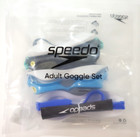 3 Pack Speedo Adult Swim Goggle Set