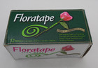 Lot Of 12 Rolls Floratape Stem Wrap Flowers White 1 2  W X 30 Yds Self Sealing