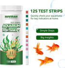 11 In 1 Aquarium Water Test Strips With Ammonia 125 Ct Fish Tank Test Kit   Accu