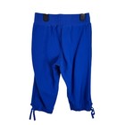Ll Bean Cotton Royal Blue Cropped Sweatpants Girl s Size 6x-7
