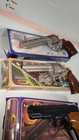 Vtg Gibie Cap Gun Lot Of 3 Spain Rare Clean