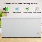 Smad 18 Cu ft Chest Deep Compact Freezer With Adjustable Thermostat Control