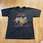Vintage 1986 Queen T Shirt Knebworth The Magic Tour Freddie Mercury Last Show