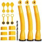 Upgraded Gas Can Spout Replacement Kit  3 Pack 8 1 Inch Flexible Gas Can Nozz   