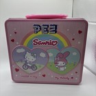 Hello Kitty   My Melody Pez Dispenser Tin Set Brand New Sealed Sanrio Crystal