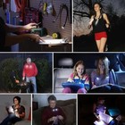 New Led Flexible Handsfree Hug Neck Reading Book Light Lamp Torch Flashlight