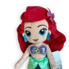 New Disney Store Little Mermaid Princess Ariel Soft Plush Doll Toy 14 1 2  Nwt