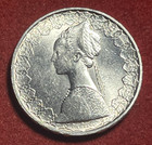 Italy 500 Lire 1958 R Silver Coin Km 98 T7277
