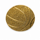 Basketball Chenille Pins Gold Varsity Letter Jacket Team Coach Lapel