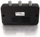 Steren 2-way Coaxial A b Push-button Switch For Tv  Antenna Splitter