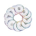 480 Pcs Sewing Pins Straight Quilting  Multicolor Pearl Head Crafts Dressmaker