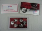 2009-s-u s  Mint Silver Proof Set Quarters With Box And Coa
