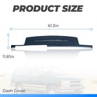 Molded Dash Cover Overlay For 1988 88-94 Chevy Gmc Sierra Silverado Dark Blue