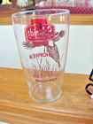 Vintage Schmidt Whopper Beer Glass Pheasant Game Bird 32 Ounce   6 3 4  Tall