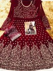 Pakistani Party Dress Salwar Kameez Designer Indian Wedding Gown Anarkali Suit