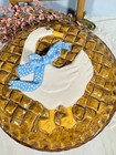 Vintage Blue Ribbon Goose Pie Keeper 1980 s 1990 s - Nostalgic Grandma s Kitchen