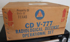 Vintage Civil Defense Cd V-777 Radiation Detection Kit W docimiters Cdv-715 Etc 
