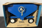 Vintage Ford Blue  Gravity Feed Wagon 1 16