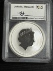 Year Of The Rooster 2017 P Australia  1 Silver Coin Pcgs Ms 70fs Mercanti Signed