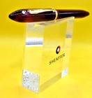 Sheaffer Acrylic Pen Display--holds 1 Pen--3 Inches Tall-2-1 2 Inch Wide