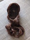 Belle Wig C Brown Wavy Hair American Girl Doll Custom Replacement 