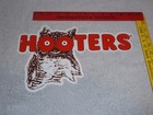 Vintage Hooters Dine In Restaurant W  Owl 13  Metal Wings Beer Gasoline Oil Sign