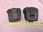 Lot Of 2 - Vintage Wwii Era Military Mauser 8mm Leather Ammo Belt Pouch