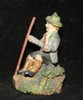 Antique German Put Erzgebirge Toy Composition Super Figure High 6cm Hard To Find