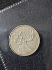 1962 Canadian Silver Quarter Circulated Ungraded 80  25c