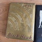 1954   1955 Stockton Il High School Yearbook The Blackhawk