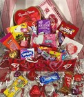 Valentines Day Gift Basket  Valentines Candy Box  Gift For Women  Him  Kids