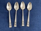 Oneida Coronation Set Of 4 Teaspoons Community Silverplate Flatware