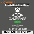 Xbox Game Pass Ultimate 1 Month Live Gold Membership  usa Only  Xgpu