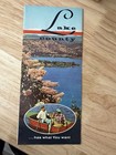 Lake County California Around Clear Lake 1960 Tourism Pamphlet   Map