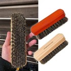 1pc Car Interior Cleaning Brush  Car Wash Tools  Long Bristle Horse Hair Leather