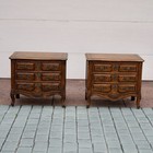 Pair Of Vintage 1970s Henredon French Provincial Nightstands