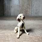 Retired Hagen Renaker Spotted Hound Mom Dog Dalmatian   Puppy Read Description