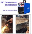 Portable Air  Plasma Cutter 55amp Plc55 Dual Voltage  110v   220v  Dc Inverter 